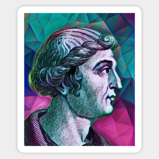 Cassius Dio Portrait | Cassius Dio Artwork 4 Sticker by JustLit